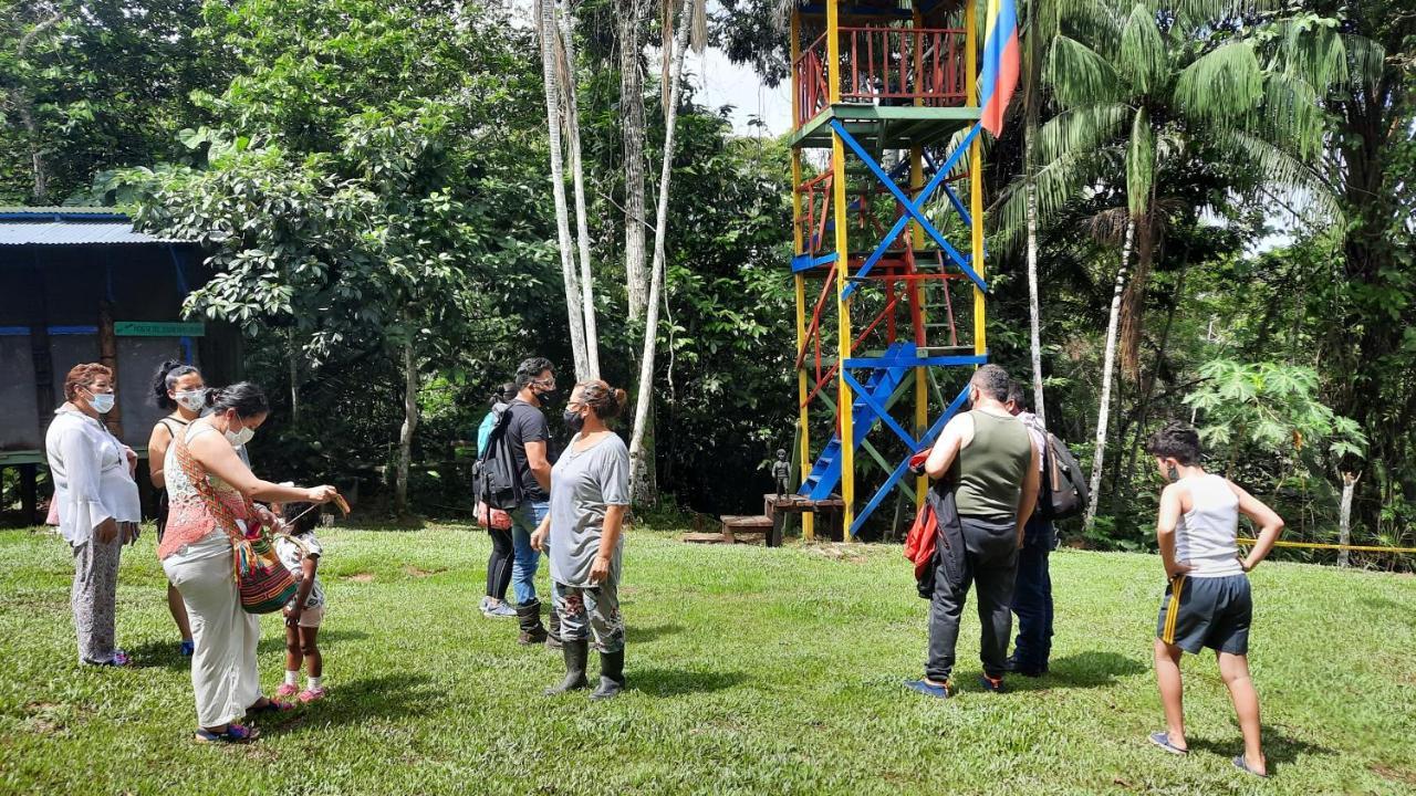 Cabanas Alto Del Aguila Puerto Nariño Exterior foto